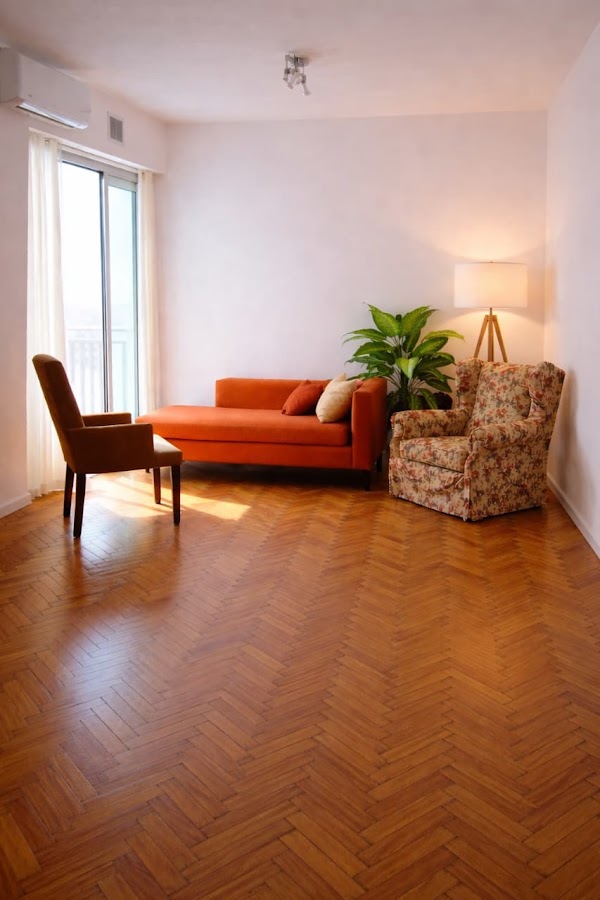 Sala de espera del consultorio de psicoanálisis de la Lic. Bondoni